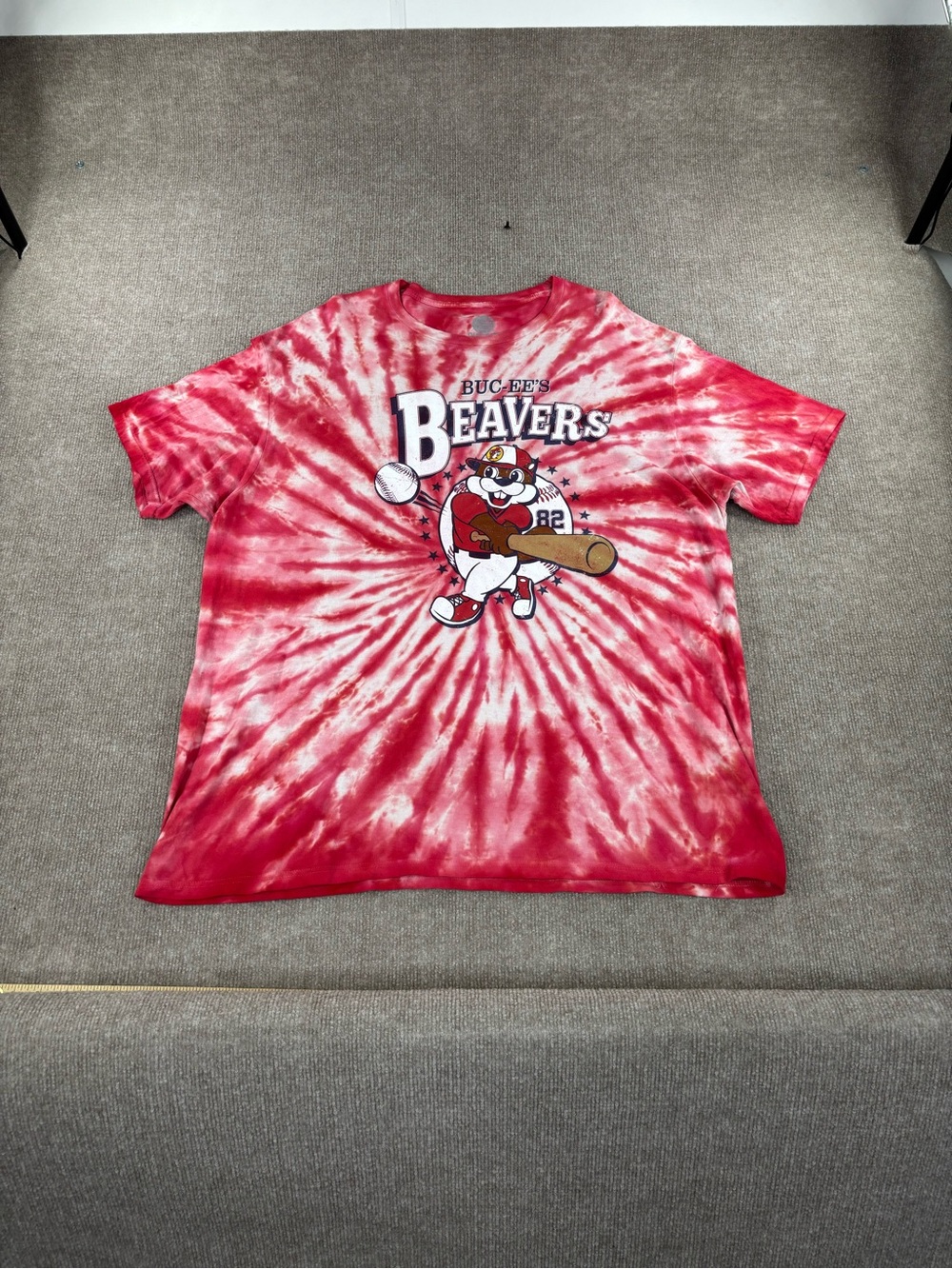 Buc-ee's T-Shirt Mens XL Red Graphic Tee Baseball Sports